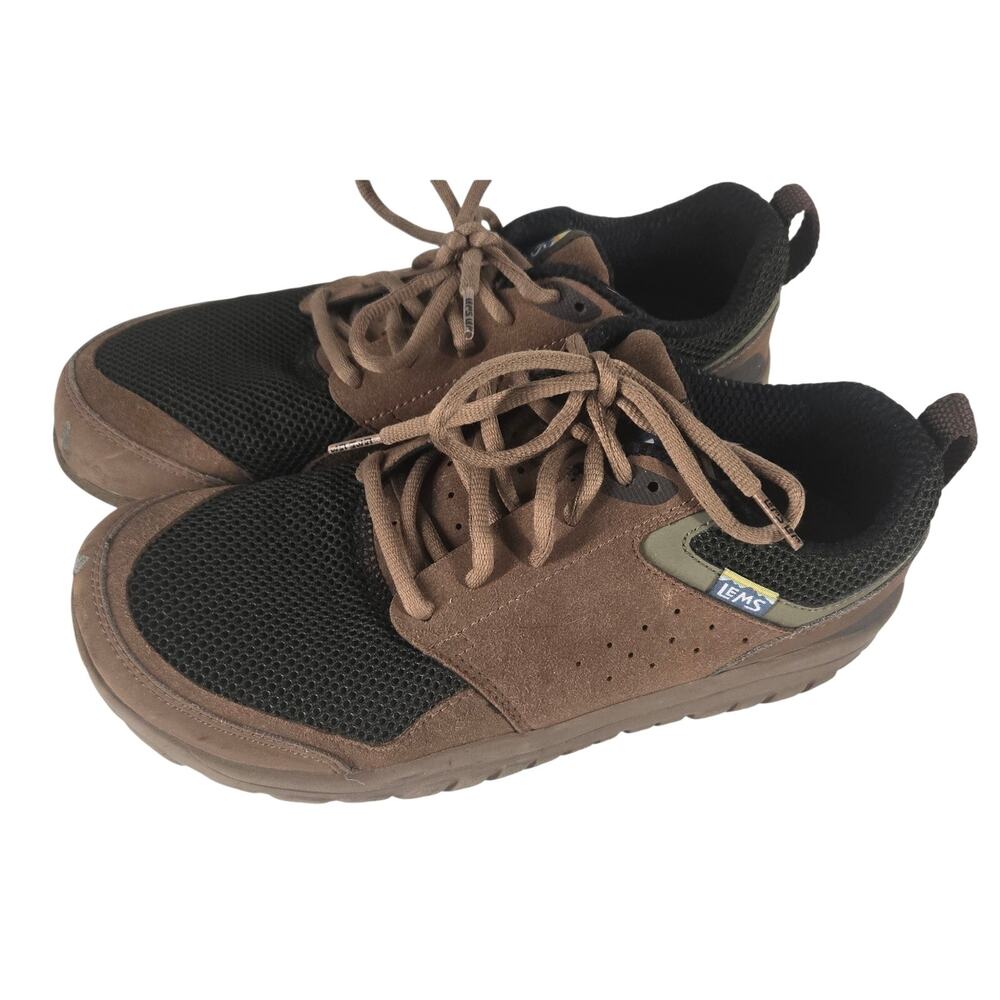 Lems Primal Zen Brown Minimalist Sneakers Mens 8.5 Womens 10 Comfort Unisex